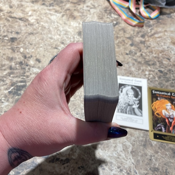 Fantastical Tarot Card Deck OOP 1999 original artwork Nathalie Hurtz divination - Picture 4 of 11